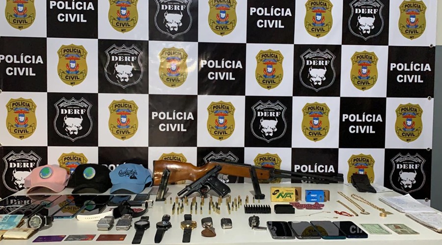 Polícia Civil acaba com festa e prende nove pessoas ligadas a organização criminosa, entre elas um dos líderes no sul do estado 1