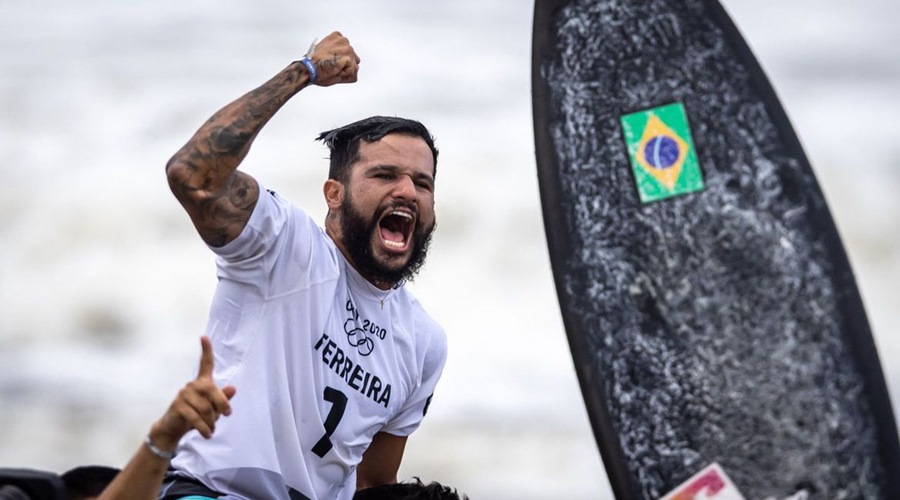 Ítalo Ferreira é ouro em Tóquio e 1º campeão olímpico no surfe 1