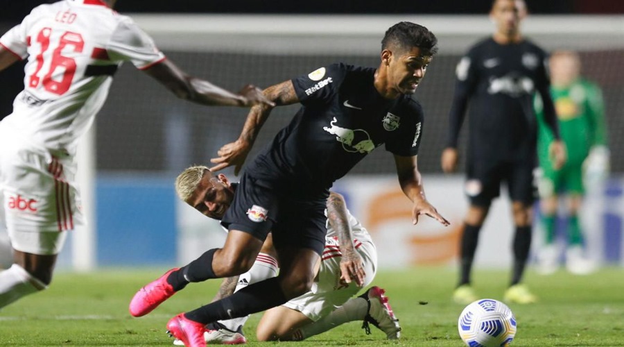 Bragantino vira contra o São Paulo e reassume a ponta do Brasileirão 1