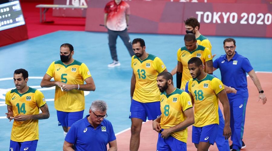 Vôlei: Brasil perde para Comitê Russo e se despede da briga pelo ouro 1