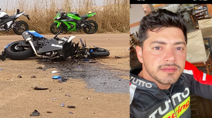 Colisão entre moto e carro deixa empresário de Cuiabá morto em Chapada dos Guimarães 1