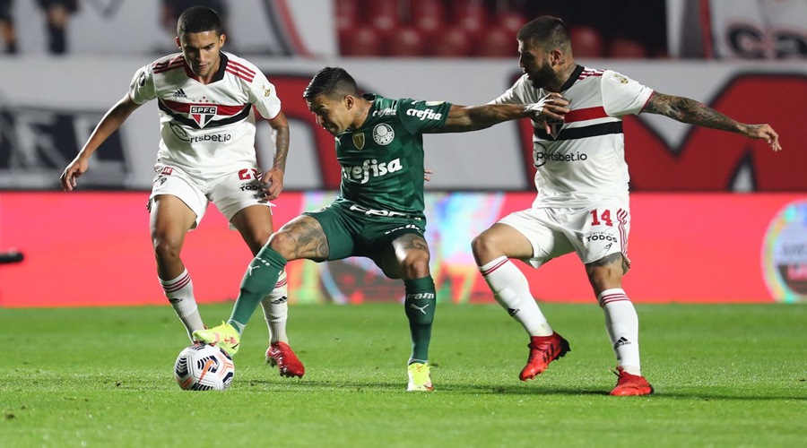 São Paulo e Palmeiras ficam no 1 a 1 pela Libertadores 1