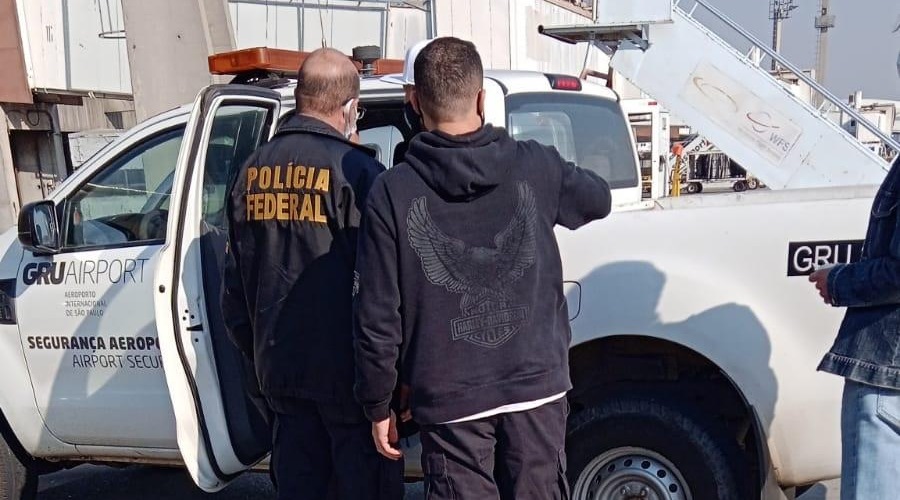 Polícia Penal e PF recapturam fugitivo da PCE no Aeroporto de Guarulhos 1