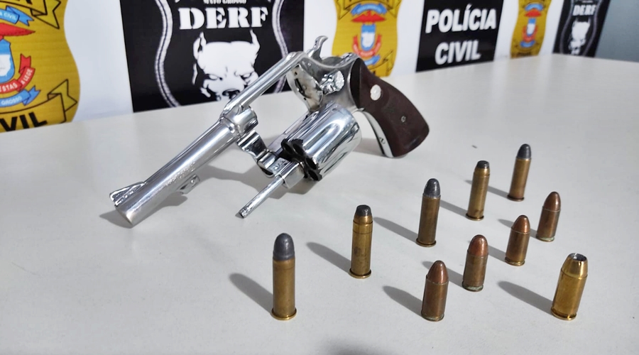 Homem suspeito de alugar armas para prática de roubos em ROO é preso por investigadores da Derf 1