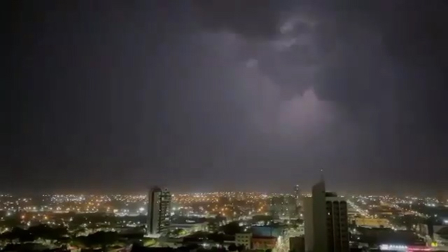 Rondonópolis e mais 20 cidades de MT tem alerta de tempestade emitido pelo O Instituto Nacional de Meteorologia (Inmet) 1