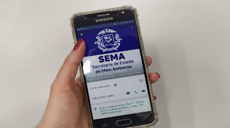 Sema-MT disponibiliza canal de WhatsApp para denúncia de crimes ambientais 1