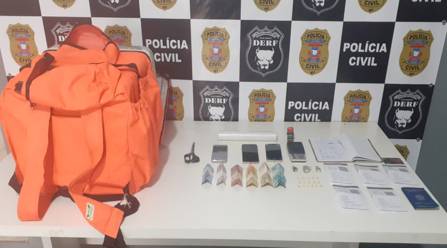 Suspeitos de vender drogas na modalidade delivery são flagrados pela Polícia Civil em Rondonópolis 1