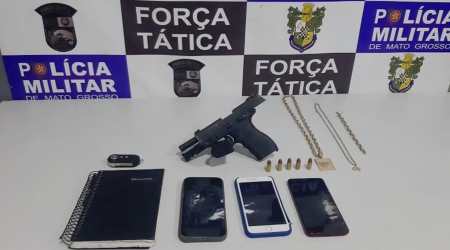 Durante ‘Operação Progressão I’ três indivíduos foram presos com arma e munições 1