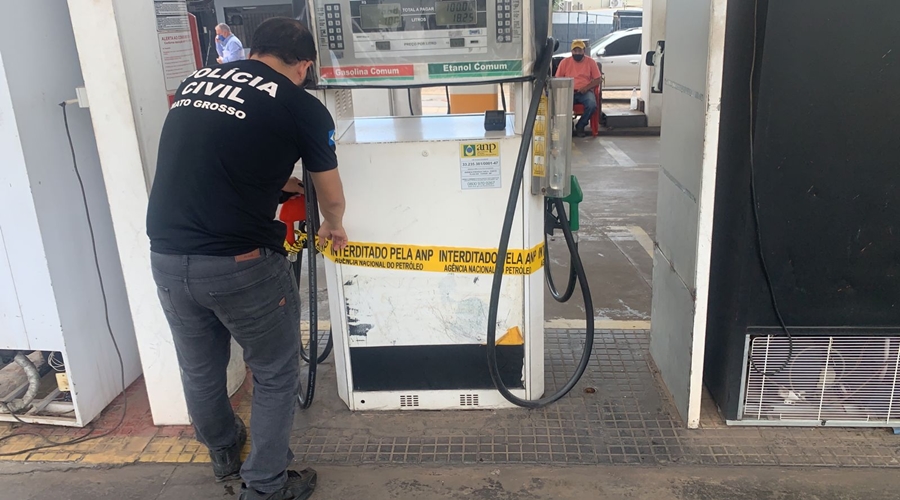 Ação integrada prende gerente de posto de combustível que vendia gasolina adulterada em Cuiabá 1