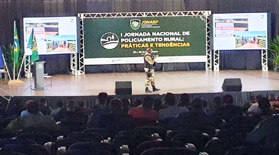 Investimentos e boas práticas da PM são apresentados na 1ª Jornada Nacional de Policiamento Rural 1