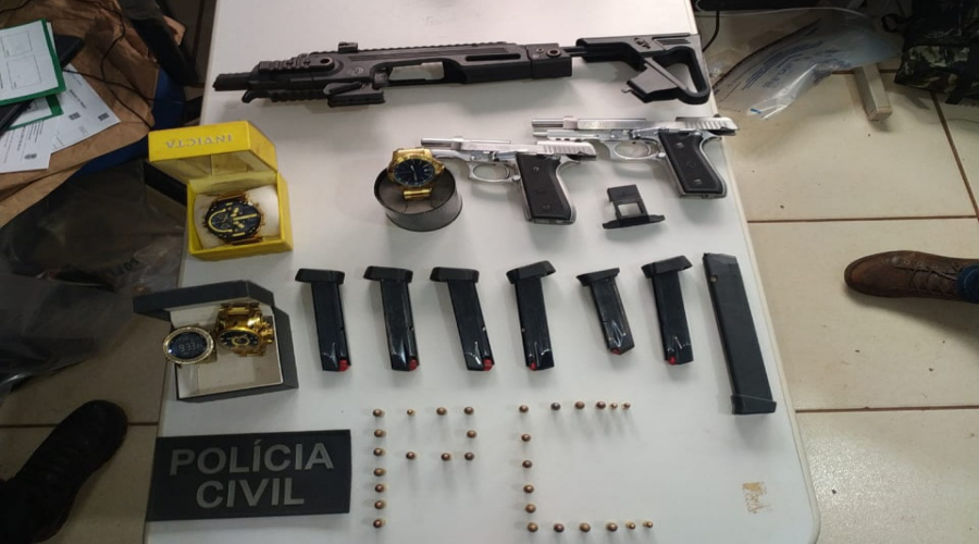 Polícia Civil cumpre 42 mandados contra grupo envolvido com tráfico de drogas e comércio de armas no noroeste de MT 1