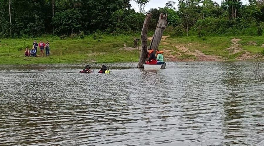 Rapaz de 19 anos que desapareceu em lago em Sinop é encontrado morto pelo Corpo de Bombeiros 1