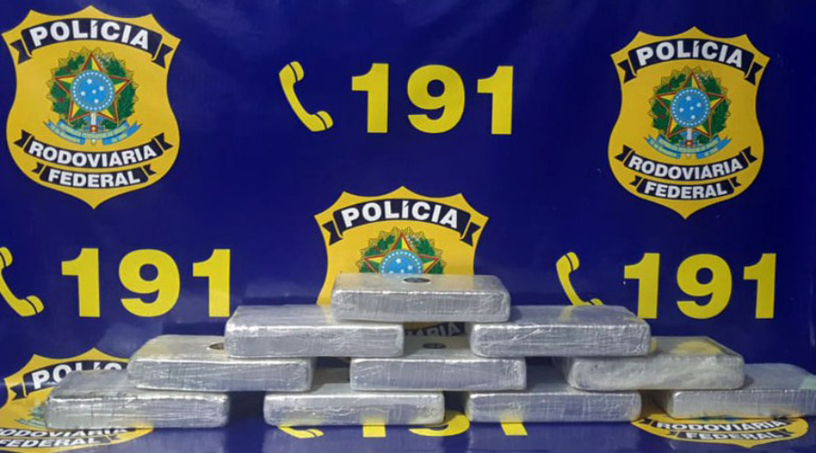 Passageiro de ônibus é preso por tráfico de drogas e 11 kg de cocaína é apreendido no interior de MT 1