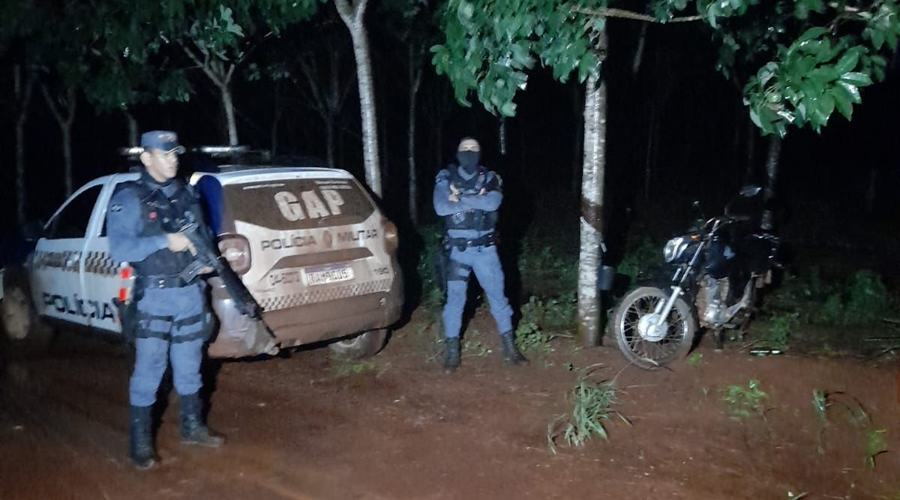 Moto produto de roubo na cidade de Rondonópolis é localizada pela PM em uma região rural de Jaciara 1