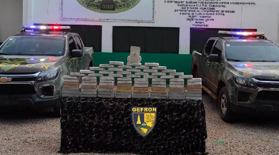 Boliviano é preso com mais de 85 Kg de cocaína tentando atravessar a fronteira 1