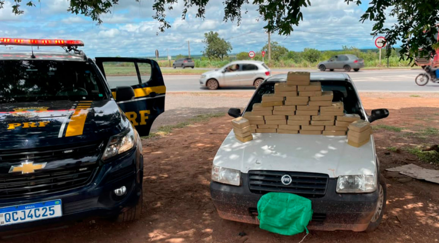 PRF prende Indivíduo em Várzea Grande transportando cerca de 50 Kg de cocaína 1