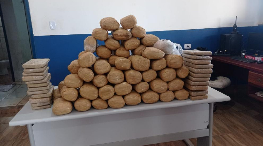 Traficante é preso com 100 kg de droga após fuga cinematogrsáfica 1