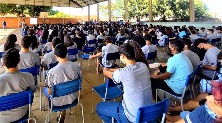 Sanear realiza evento no Dia Mundial da Água no Colégio La Salle 1