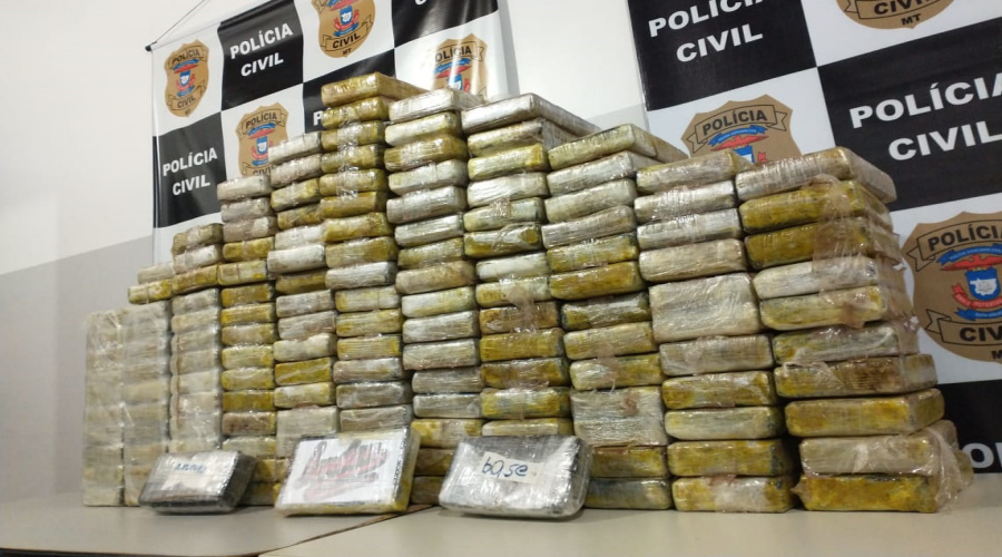 Cocaína avaliada em mais de R$ 5 milhões é apreendida pela PC no interior de MT 1