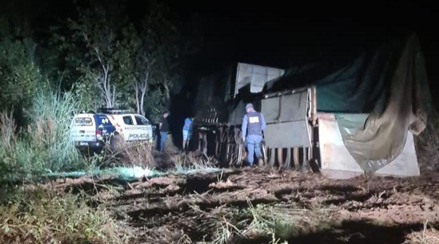 Três ladrões são presos pela PM e caminhão roubado em Sorriso é recuperado 1