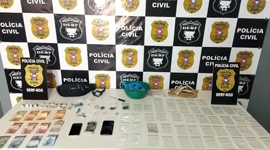 Individuo tornozelado com varias passagens por tráfico de drogas é preso em boca de fumo cometendo o mesmo crime 1