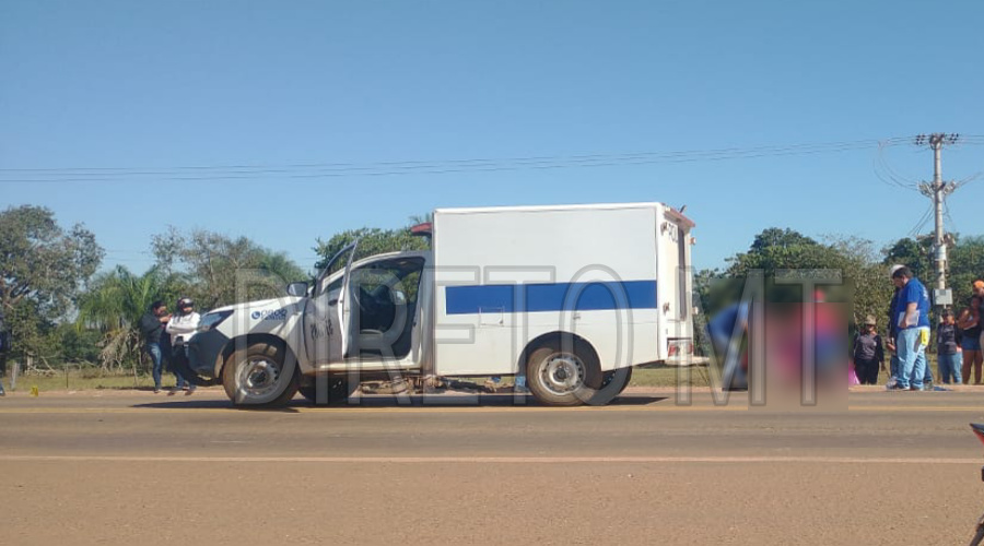 Colisão entre duas motos deixa uma pessoa morta e outra ferida na MT 130 em Rondonópolis 1