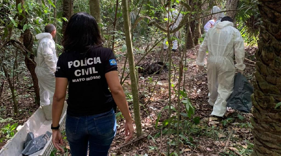 PC localiza corpos e prende o principal suspeito dos homicídios em Barra do Bugres 1