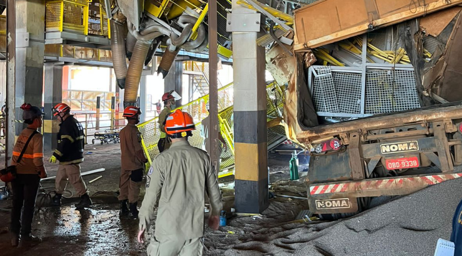 Acidente de trabalho em empresa no Distrito contabilizam três feridos graves e dois mortos 1