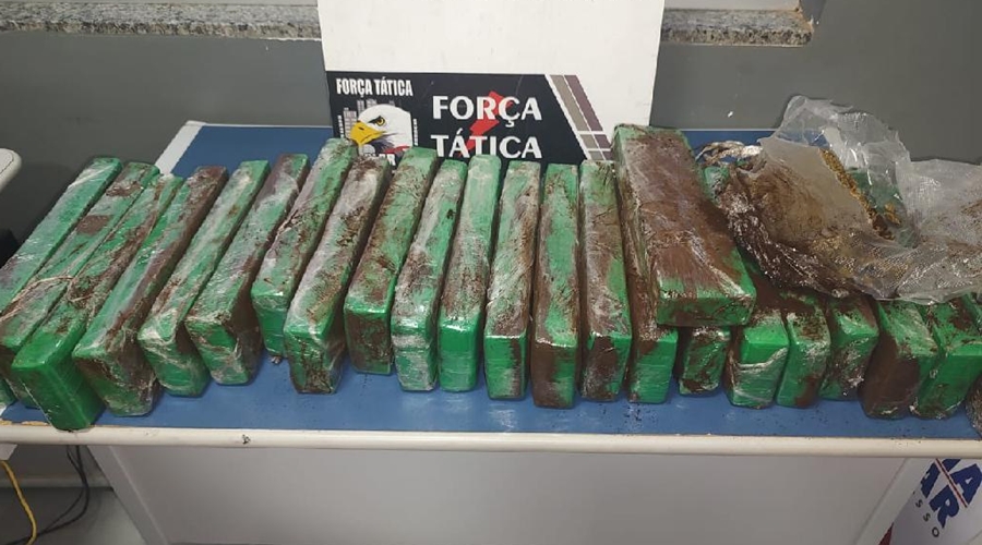 Duas mulheres e um homem foram presos por tráfico de drogas no Norte de MT e 30 Kg de drogas apreendidos 1