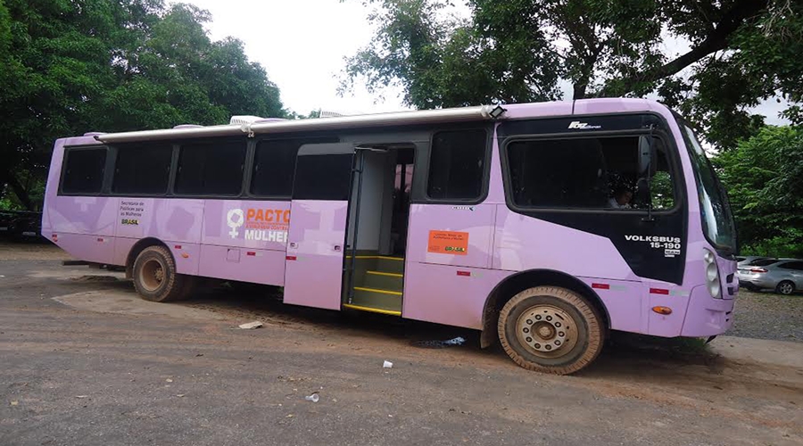 Mulheres da zona rural terão atendimento especial com Ônibus Lilás 1