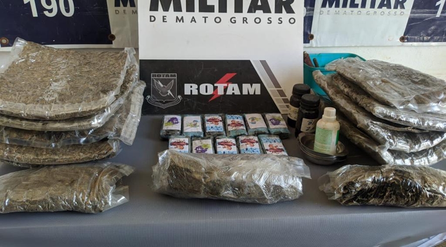 Batalhão Rotam apreende seis quilos de supermaconha em Cuiabá 1