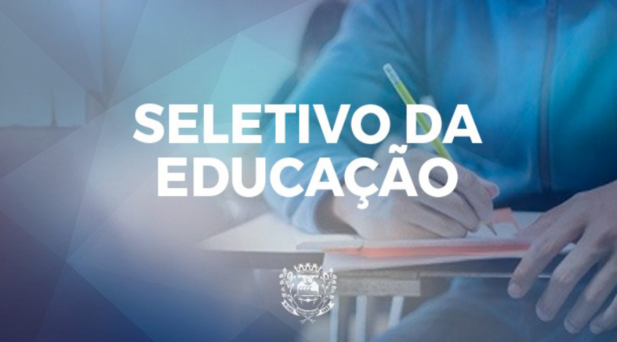 Prefeitura abre inscrições para seletivo da educação e formação do Cadastro Reserva 1