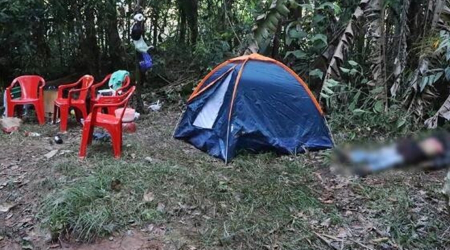 Assaltante é morto ao tentar levar veículos de policiais de folga que acampavam com familiares 1