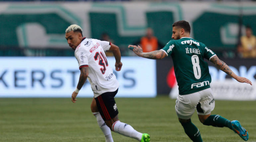 Em partida acirrada, Flamengo e Palmeiras ficam no empate no Brasileirão 1