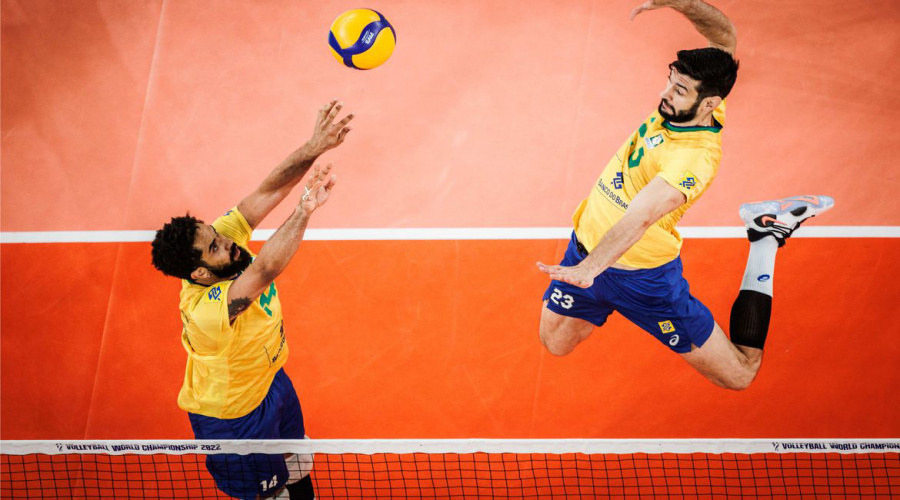 Brasil vence Catar e continua 100% no Mundial de vôlei masculino 1