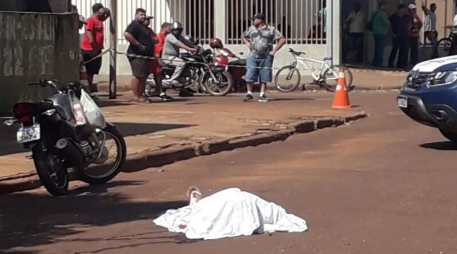 Com vários tiros irmãos são mortos no meio da rua em Tangará da Serra 1