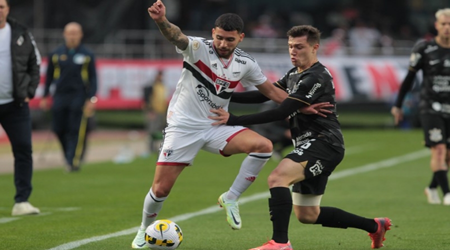 Em jogo bastante disputado são Paulo e Corinthians ficam no empate pelo Brasileirão 1