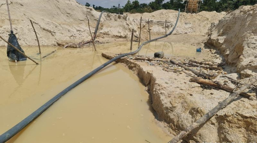 Batalhão Ambiental e Rotam fecham garimpo e aplicam multa de R$ 500 mil em MT 1