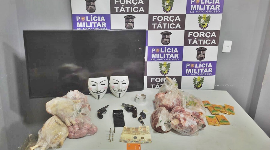 Ação rápida da Força Tática resulta na detenção de dois indivíduos por roubo em propriedade rural de Rondonópolis 1