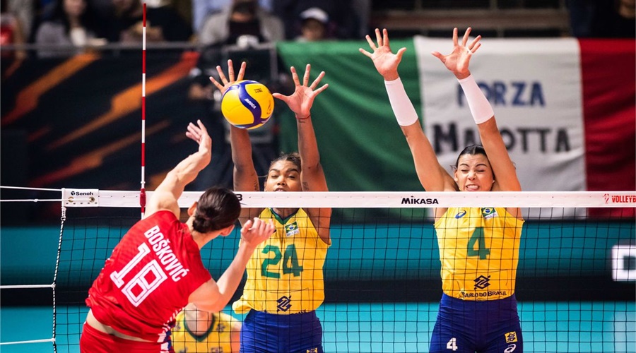 Brasil cai para Sérvia e fica com o vice no Mundial de vôlei feminino 1