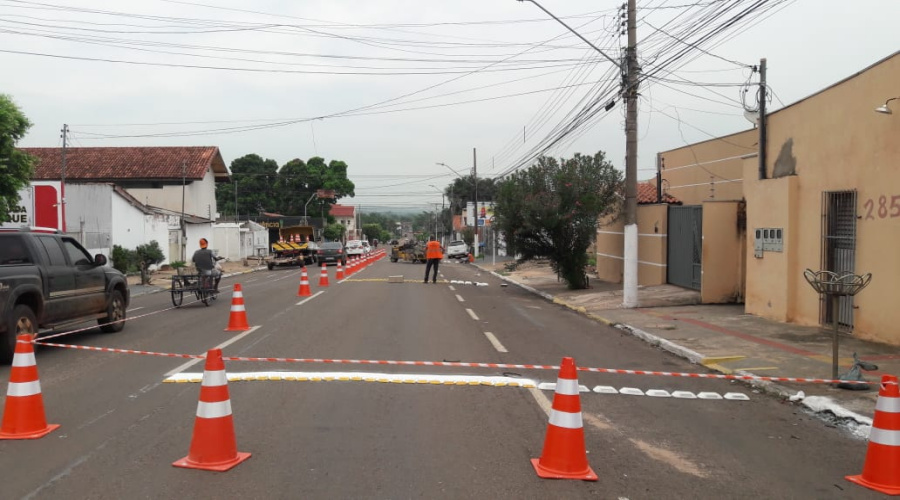 Setrat amplia sinalização no centro para diminuir acidentes 1