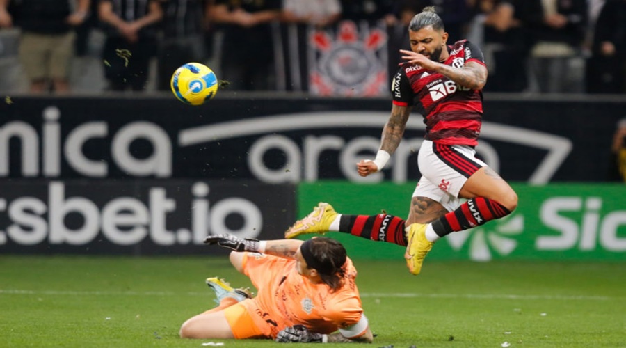 Em jogo disputado, Flamengo e Corinthians ficam no empate pela primeira final da Copa do Brasil 1