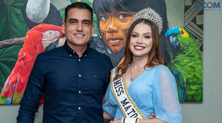 Prefeito recebe concorrentes aos títulos de Miss e Mister Rondonópolis 1