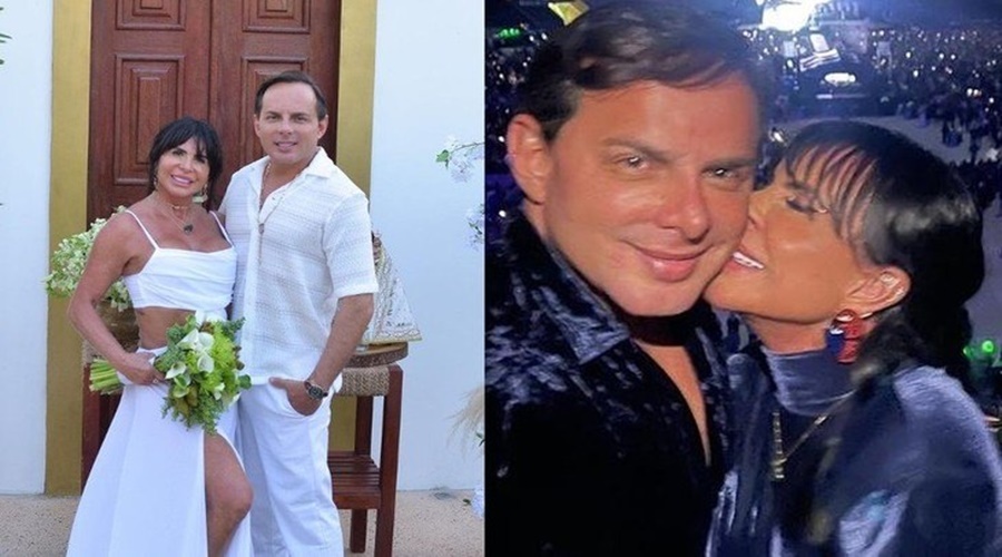 Gretchen e o marido esbanjam amor apesar de críticas e polêmicas 1