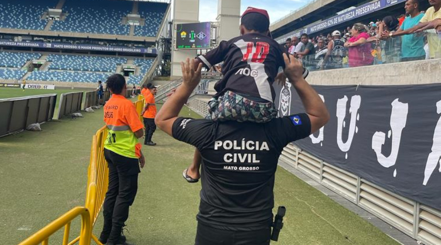 Criança de 10 anos é resgatada após ser abandonada na Arena Pantanal em Cuiabá 1