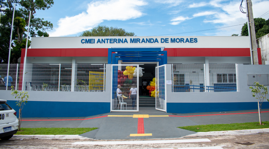 Prefeitura inicia ano letivo inaugurando creche no Jd. Pindorama 1