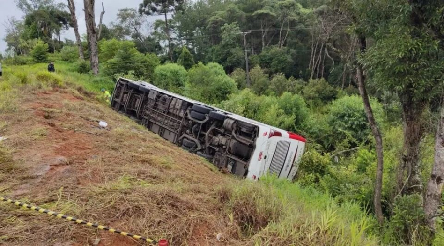 Acidente de ônibus no Paraná deixa ao menos sete mortos 1