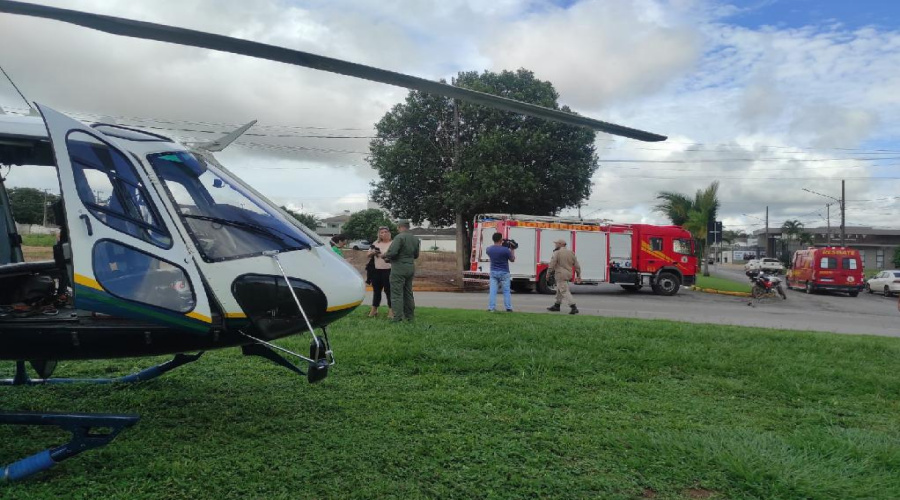 Ciopaer resgata vítima de acidente em fazenda de Nova Ubiratã 1