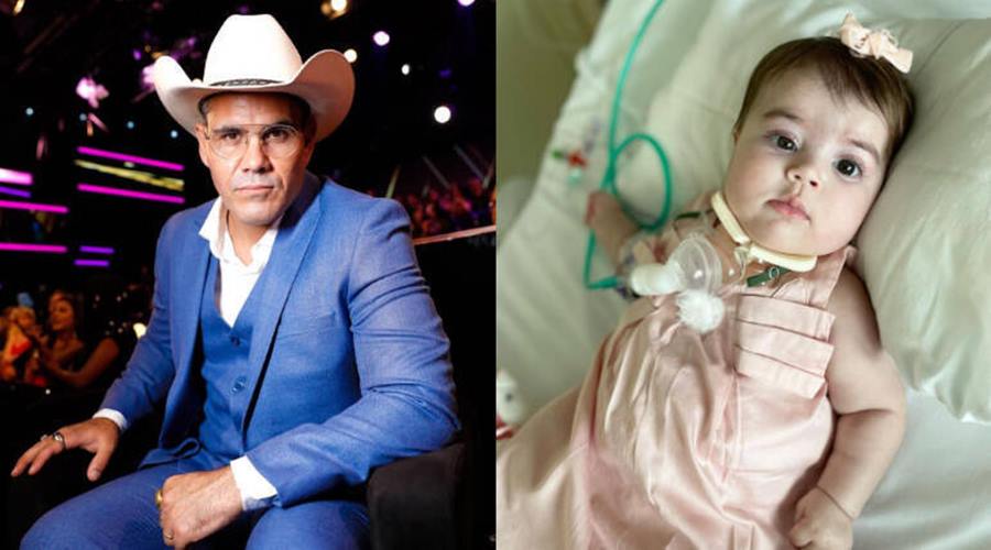 Filha de Juliano Cazarré recebe alta do hospital após ficar sete meses internada 1