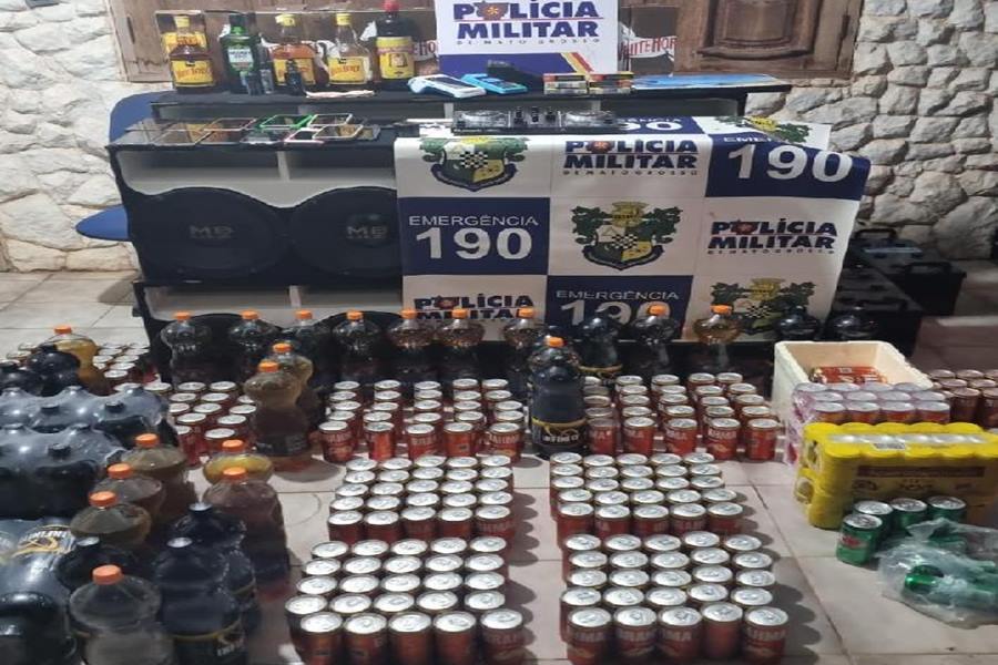 Festa clandestina regada a droga e bebida alcoólica com presença de menores de idade é fechada pela PM 1